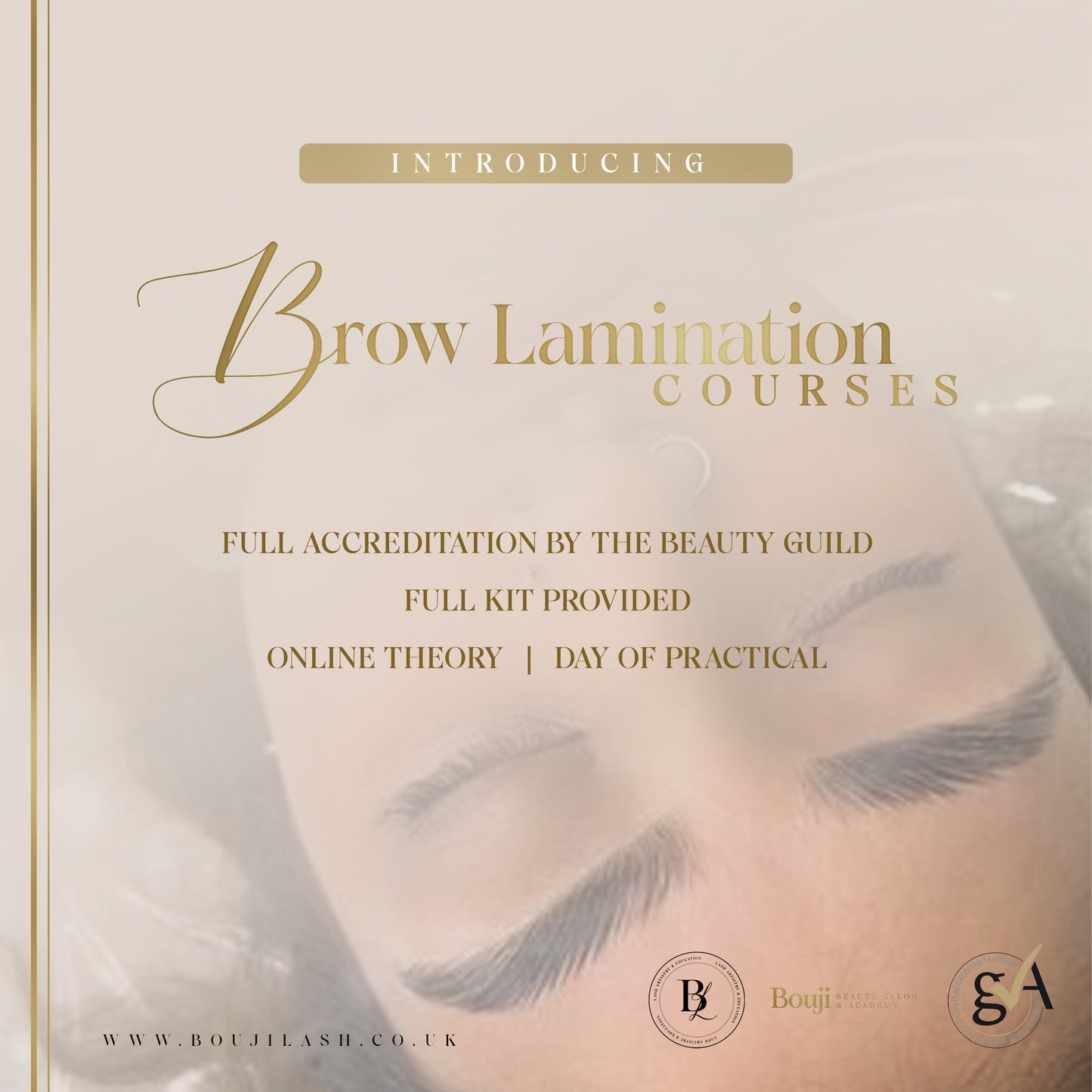 Eyebrow Lamination Course